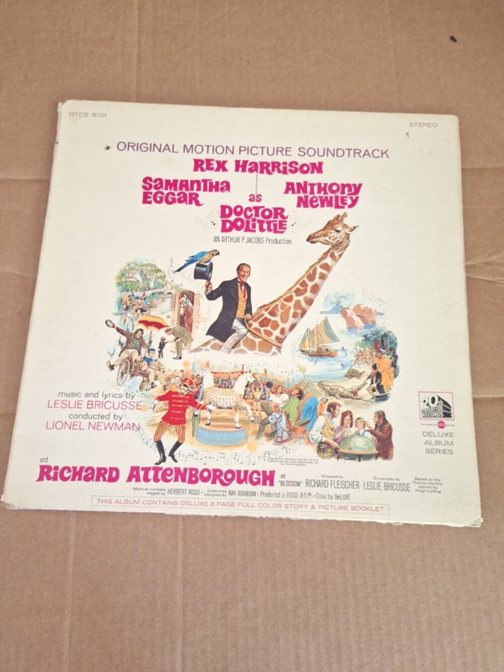 doctor dolittle lp record